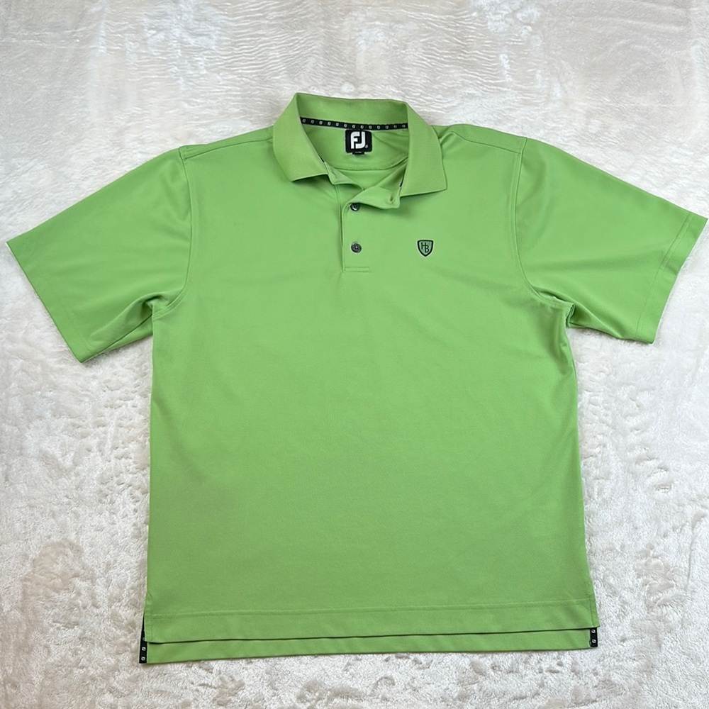 FootJoy Green Polo Classic Short Sleeve Shirt